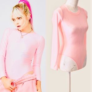 Barbie Pink My Mum Made It Crew Neck Bodysuit